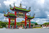 Buddhist Temple, Sibu, Sarawak, Malaysia