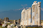 Ruins of ancient Laodicea on the Lycus, Denizli Province, Turkey.