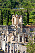 Library of Celsus, Ruins of ancient Ephesus, Selcuk, Izmir Province, Turkey.