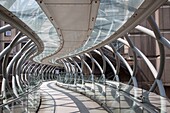 St James Shopping Centre Bridge, Edinburgh, Scotland.