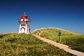 Leuchtturm Covehead auf Prince Edward Island, Kanada, Nordamerika