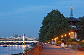 Battersea Park and Themse, Battersea, London, Great Britain