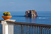 Strombolicchio off Stromboli Island, Aeolian Islands, Lipari Islands, Tyrrhenian Sea, Mediterranean Sea, Italy, Europe