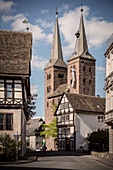 the protestant church of Sankt Kiliani, Hoexter, North Rhine-Westphalia, Germany