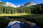 Wasseralm, Alpenvereinshütte im Nationalpark Berchtesgaden, Berchtesgadener Land, Bayern, Deutschland, Europa