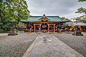 Main Building of Nezu-Shrine, Yanaka, Taito-ku, Tokyo, Japan