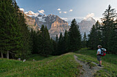 Eiger north wall, Mättenberg, Gross Scheidegg, Grindelwald, Bernese Oberland, Switzerland