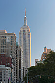 Empire State Building from Madison Square Park, Manhattan, New York City, USA