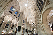 Innenansicht der St. Patrick's Cathedral, 5th Avenue, Manhatten, New York City, New York, USA