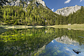 Grüner See, Oberort, Hochchwab Gebiet, Steiermark, Österreich