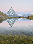 Riffelsee, Gornergrat, Matterhorn, Zermatt, Wallis, Schweiz