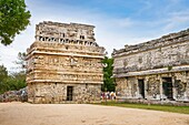 Ancient Maya Ruins, Chichen Itza Archaeological Site, Yucatan, Mexico.