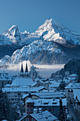 Berchtesgaden, Watzmann, Berchtesgadener Land, Bayern, Deutschland