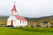 Reynis Church, near Vik, Iceland, Polar Regions