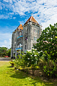Traditional church, Wallis, Wallis and Futuna, South Pacific, Pacific