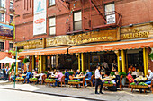 Italian restaurant in Little Italy, Manhattan, New York City, United States of America, North America