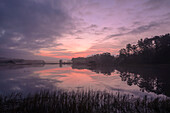 Sunrise, Intracoastal waterway, Calabash, North Carolina, United States of America, North America