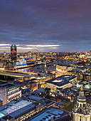 Cityscape from St. Paul's, London, England, United Kingdom, Europe