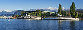 Raddampfer Vierwaldstaetter See, Luzern, Schweiz