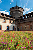 Milan , Lombardy, Italy Sforza Castle