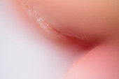 Extreme close-up of woman's lips