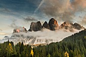 Funes Valley, Odle Puez, dolomites, Alto Adige, Italy