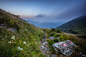 Faiallo pass, Province of Genova, Liguria, Italy, Ligurian mountains, UNESCO Global geoparks, UNESCO Global geoparks Beigua