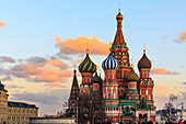 Russia, Moscow, Red Square, Kremlin, St, Basil's Cathedral