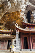 Ninh Binh, Northern Vietnam, Bich Dong pagoda nearby Ngu Nhac mountain, mountain