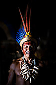 Portrait of an Indio from the Rio Negro local community, Amazonas, Amazonia, Manaus, Brazil, South America