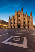 Europe, Italy, Piazza Duomo, Milan