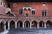 Krakow, Poland, North East Europe, Collegium Maius is Jagiellonian University's oldest building