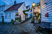 Stavanger city during the evening, Rogaland county, southern Norway