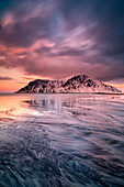 Skagsanden beach, Lofoten Islands, Norway