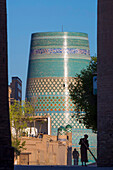 Uzbekistan, Khorezm Region, Khiva, Itchan Kala, Kalta Minor Minaret (W.H.)
