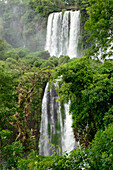 Argentina, South America,  Iguzcu National Park, Iguazu falls from Argentina
