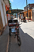 Caribbean, Cuba, Sancti Spiritus, Trinidad, bicytaxis