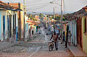 Caribbean, Cuba, Sancti Spiritus, Trinidad, street life