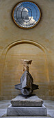 'France, Paris, vertical view of the ''Winged Victory of Samothrace'' at the Louvre Museum'