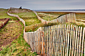 France, Normandy. Manche. Agon-Coutainville. Prtected natural site in Agon-Coutainville cape.