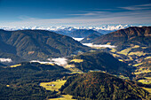 Pongau, Hohe Tauern, seen from Grosser Donnerkogel Gosaukamm, Upper Austria, Austria, Europe
