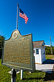 The smallest post office in the United States at route 41 Tamiami trail in the everglades, Ochopee, Florida, USA