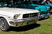 Detail of classic cars, US Car Oldtimer Show, Diedersdorf, Germany