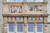 Tempelherrenhaus am Marktplatz in der Altstadt von Hildesheim, Niedersachsen, Norddeutschland, Deutschland, Europa
