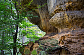 Schrammsteine, Rock formation, Saxon Switzerland National Park, Elbe Sandstone Mountains, Saxony, Germany, Europe
