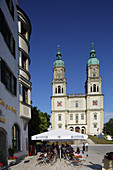 Basilika St. Lorenz, Kempten, Allgäu, Schwaben, Bayern, Deutschland