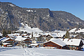 Kornau bei Oberstdorf, Oberallgäu, Allgäu, Schwaben, Bayern, Deutschland