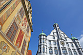 Renaissancerathaus, Memmingen, Schwaben, Bayern, Deutschland