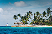 Tropical Beach Of Honda Bay In Philippines