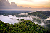 Scenic View Of Kalibiru National Park In Java, Indonesia